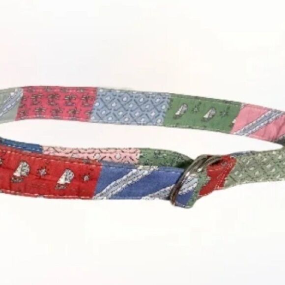 VINEYARD VINES Golf Patchwork Pink, Blue, Green, White, Red Medium 40 inches - Picture 1 of 12